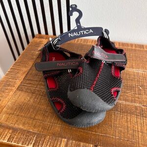BUNDLE ONLY - 2+ ITEMS

Nautica Kids Black and Red Water Shoes